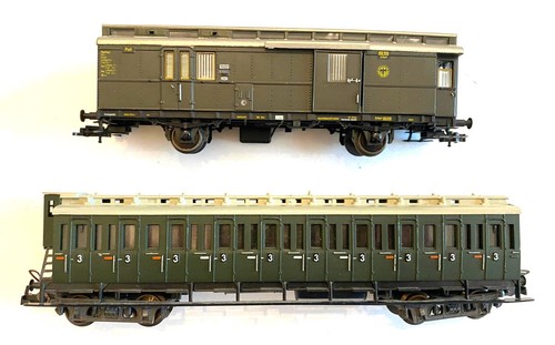 Sachsenmodelle 14220  H0 Nebenbahn Packwagen & Liliput 3.Kl Abteilw. | Zustand: Gebraucht