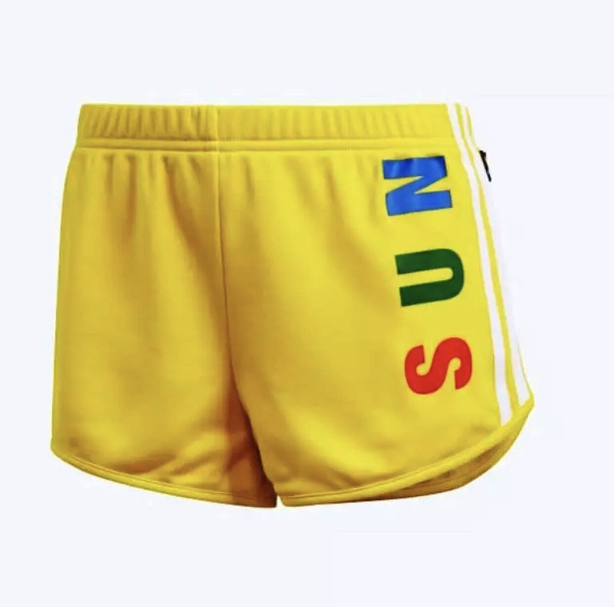 Adidas Originals x Pharrell Williams FR9074 Shorts Yellow