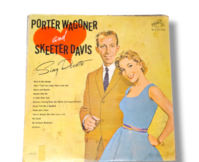 Porter Wagoner Skeeter Davis Sing Duets Vinyl LP 1962 Rock-A-Bye Boogie We Could