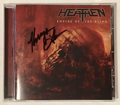 Heathen ''Empire of the Blind'' CD 2020 Brand New Autographed! Thrash Metal Exodus