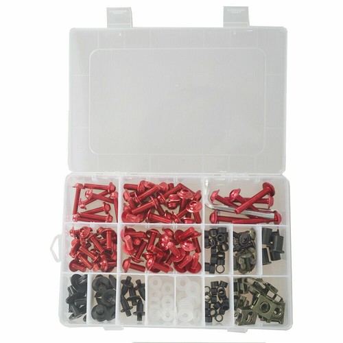 200pcs Fairing Bolts Kit Fastener Clip Screws For YAMAHA MT-07 FZ-07 YZF-R125 - Picture 17 of 31
