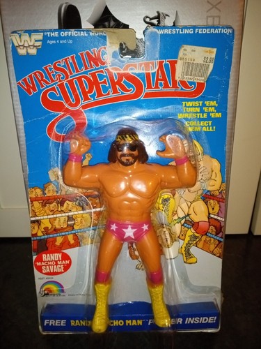 Vintage 1986 WWF LJN Series 3 Macho Man Randy Sava...