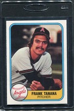 1981 Fleer Frank Tanana #276 Angels Nm/mt