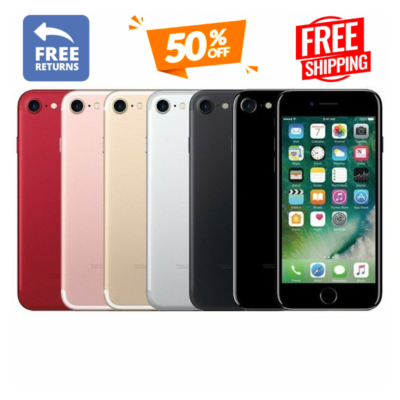Apple iPhone 7 32GB 128GB GSM.CDMA Unlocked Att Verizon Clean ESN