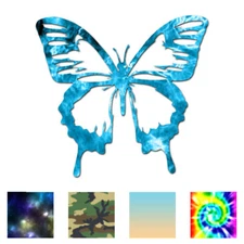 Butterfly Monarch - Vinyl Decal Sticker - Multiple Patterns & Sizes - ebn130