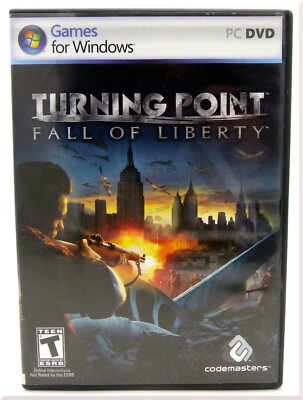 Turning Point: Fall of Liberty Action Shooter PC CD-ROM By Codemasters 2008