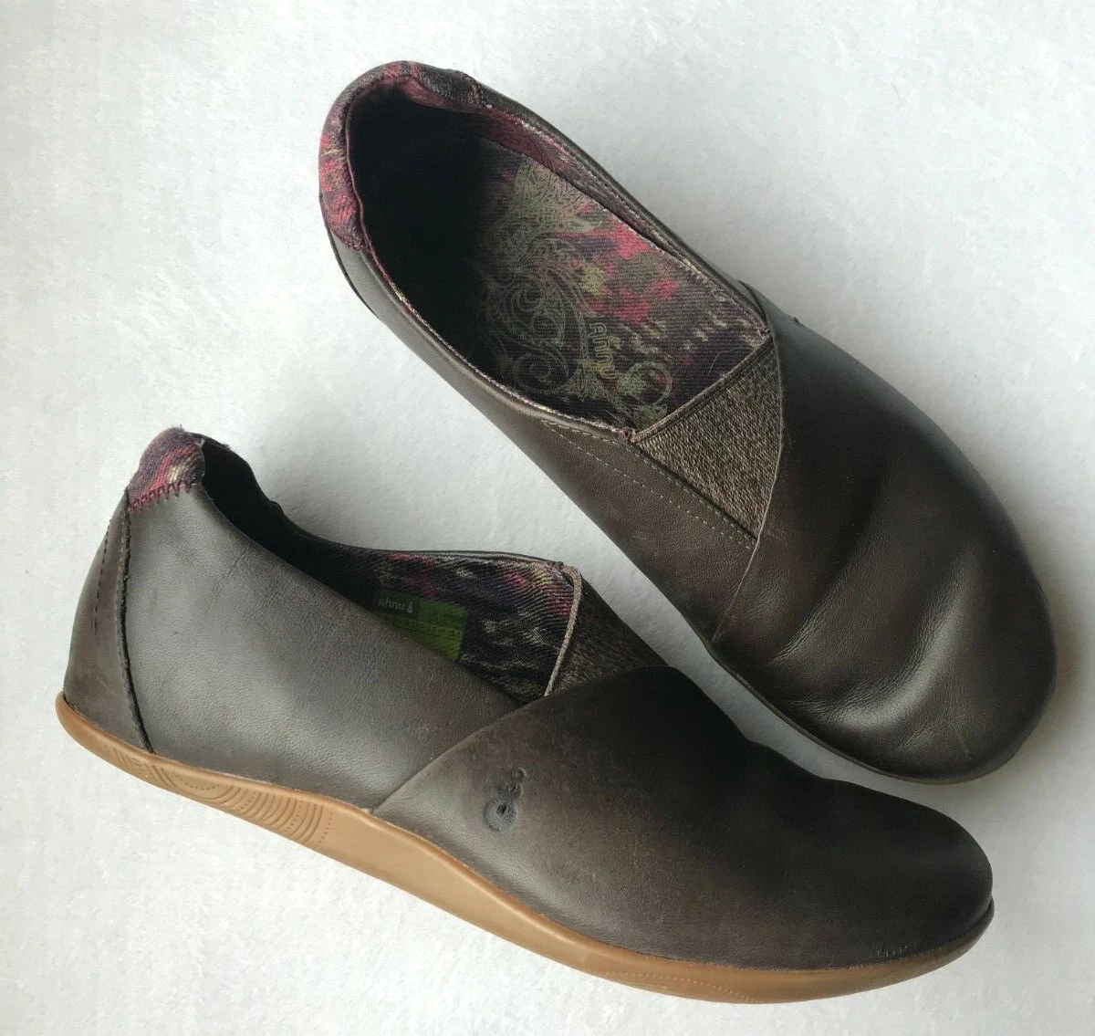Ahnu by Teva Women s US 8 Tola Slip On Casual Shoe Brown 2 Tone