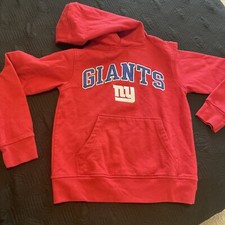 NFL Youth Hoodie NY GIANTS Size S Red