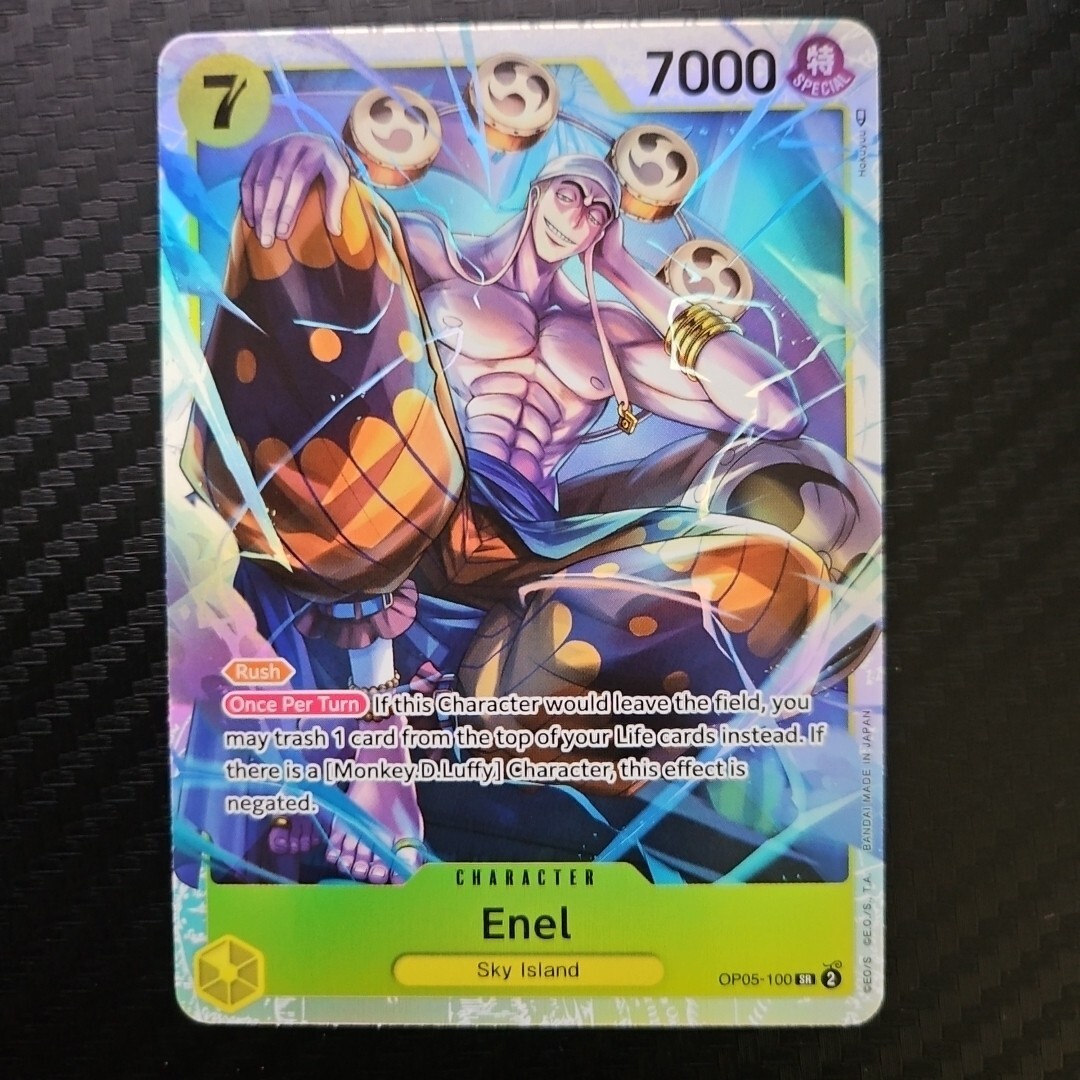 Enel OP05-100 SR One Piece TCG Awakening Of The New Era English NM