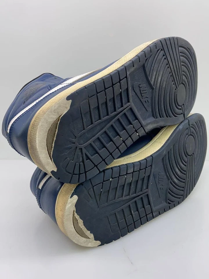 Nike Air Jordan 1 Mid Navy 554724 401 27,5 cm Nvy K7b89 Foto 4 de 4