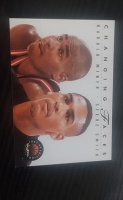 1993-94 Skybox Premium - Changing Faces Steve Smith, Harold Miner #305