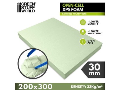 Green stuff world - Open-Cell XPS Foam 30 mm 5140
