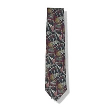 Vintage Robert Talbott Mens Silk Tie Lawn Tennis Championship Designer 58x3.5