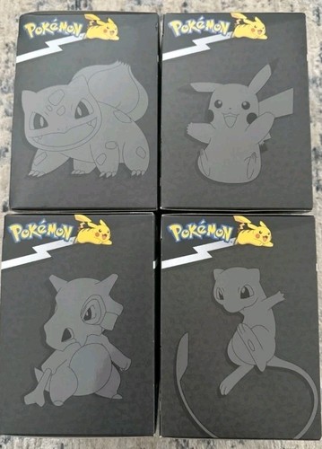 Lot of 4 Pokémon Select 4" Vinyl Figures - Mew Cubone Pikachu Bulbasaur - Ser. 1 - Picture 4 of 5