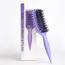 Curl Defining Brush, Curl Brush For Curly Hair, Curly Hair Brush for Combing ...