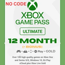 Xbox Game Pass Ultimate Global 12 Month🔥Live Gold + EA Play | 0-2 Hr Delivery