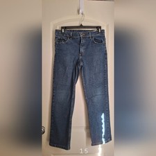 Wrangler boys hushky jeans sz 12 adjustable waist school casual church travel