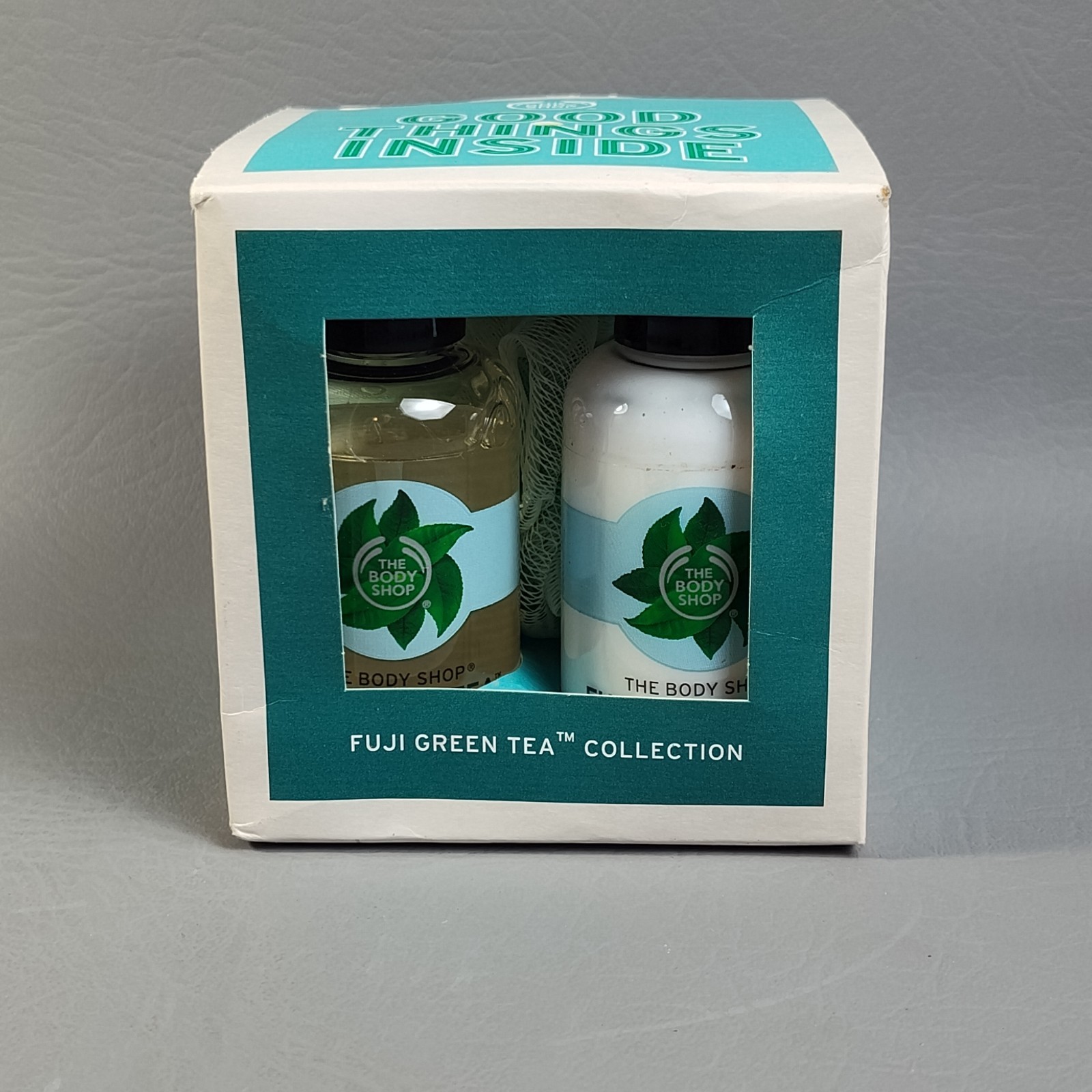 Travel Gift Set Shower Gel Gel Lotion & Loofah 2 Oz