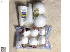 Craft Foam Balls And Cones