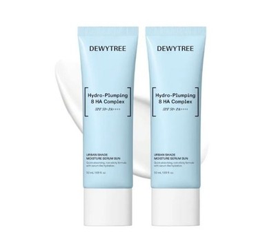 DEWYTREE Urban Shade Hydro-Plumping 8HA Complex Moisture Serum Sun 50ml+50ml SET
