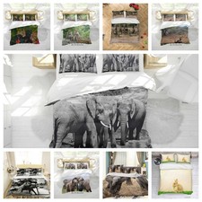 3D Animals Forest Grass Landscape Quilt Cover Duvet Cover Comforter set