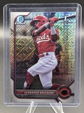 2022 Bowman Chrome - Prospects Leonardo Balcazar #BCP-179 Mojo Refractor (RC)