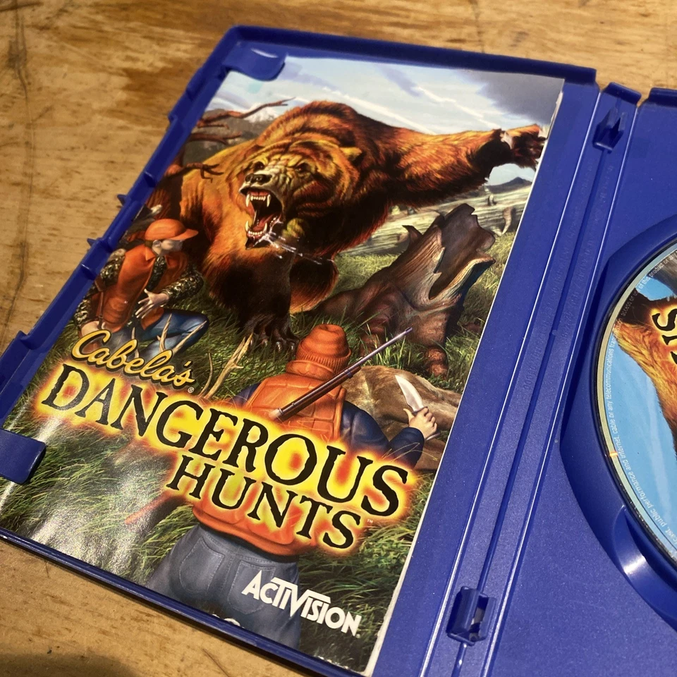 Cabela's Dangerous Hunts Sony PlayStation 2 PS2 - Tested Pal With Manual  - Image 4 of 4