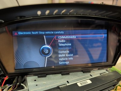 BMW 2006-2013 E90 E92 E9X SAT GPS NAVIGATION DISPLAY SCREEN CIC OEM 9193745
