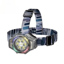 Rechargeable Headlight ABS Material 7 Adjustable Modes for Night Hiking