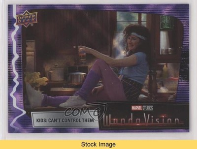 2022 Marvel Studios' WandaVision Purple Spell Kids: Can't Control Them READ 1aq