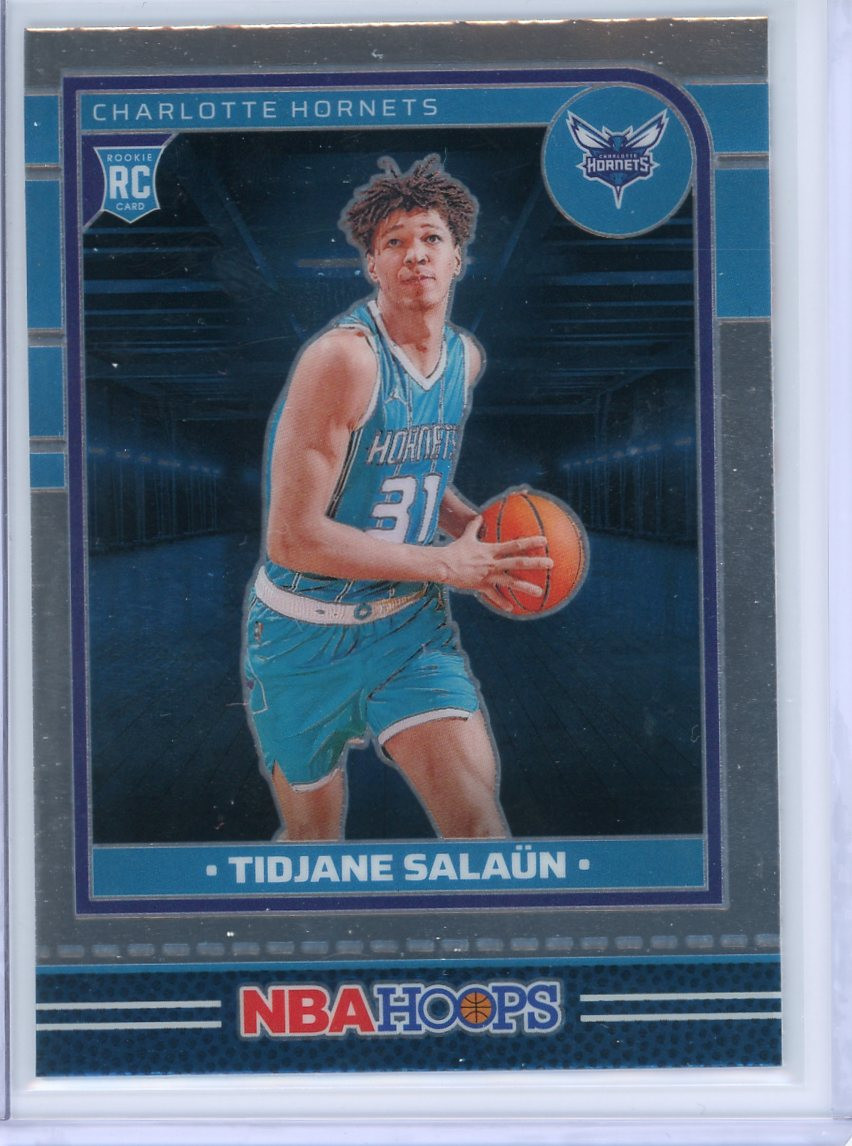 2024-25 Hoops #236 Tidjane Salaun Premium