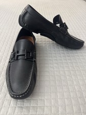 Salvatore Ferragamo Black Leather Loafer Size 7 D Loafers / Moccasin