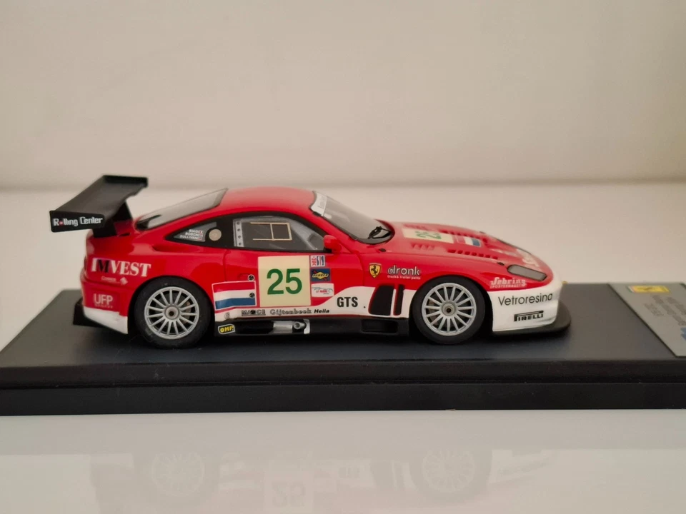 BBR 1/43 FERRARI 575 GTC 12H SEBRING 2004 BARON RACING PJM326 Ed. Lim. 027/100 - Photo 3/4