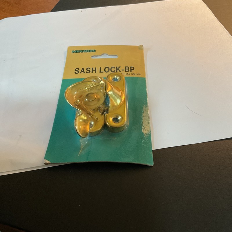Menards Sash Lock  221 1554 Mel 378