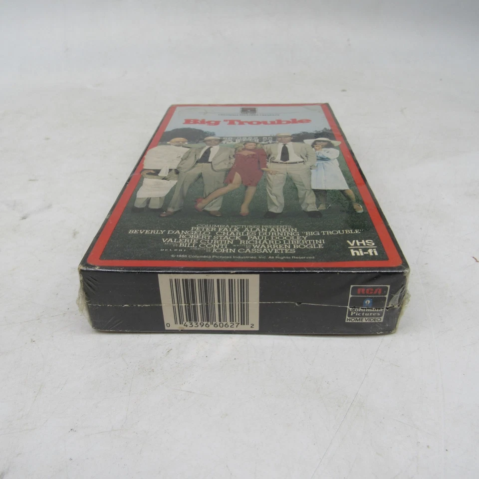 Big Trouble VHS 1986 RCA/Columbia Sideloader Alan Arkin Peter Falk NEW FAST SHIP - Image 3 of 4