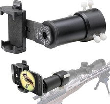 Rifle Scope Mount Camera Adapter - Smartphone Alum Single View 33 46mm