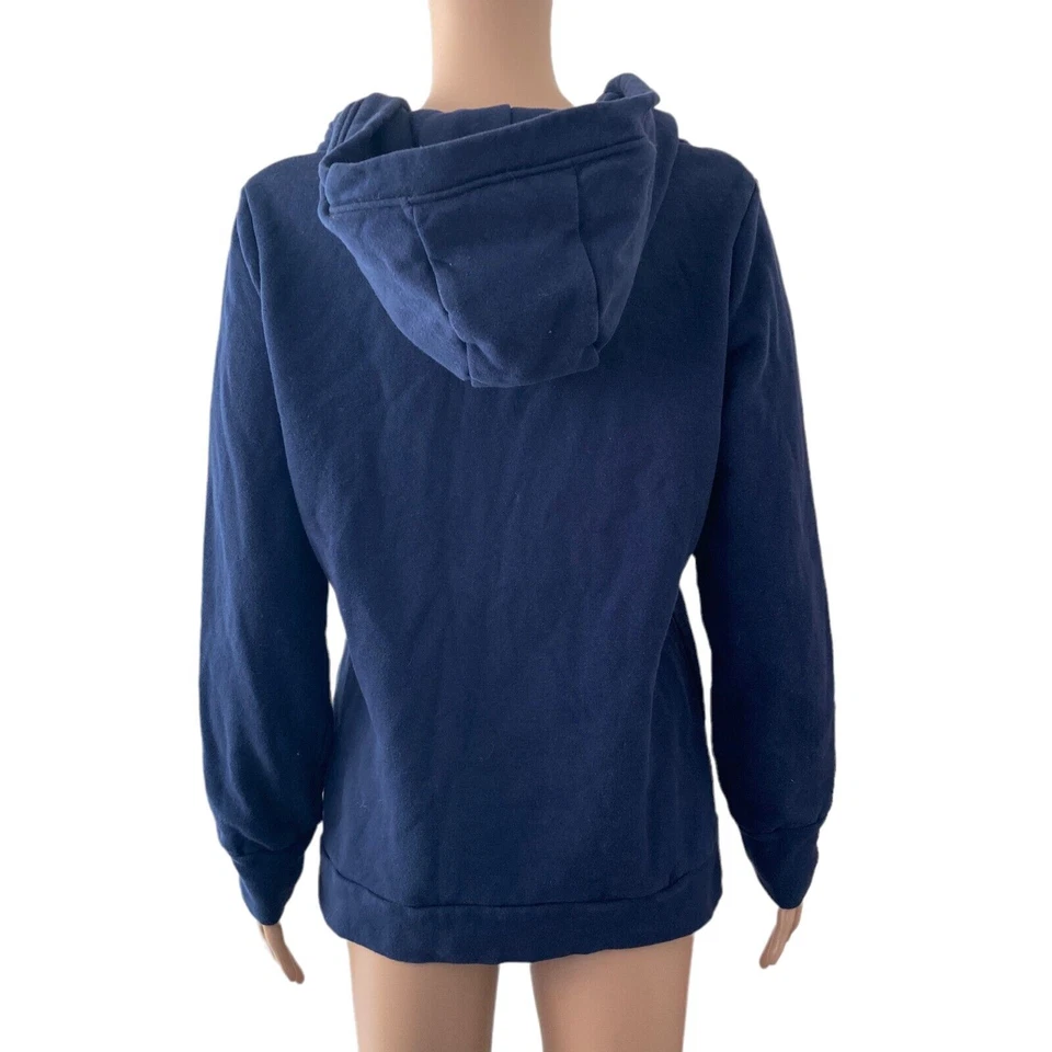 Sudadera con capucha St. Louis Cardinals Fanatics para mujer pequeña Core Team crossover cuello azul marino Foto 2 de 4