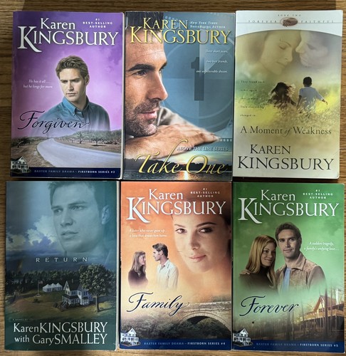 Lot 6 Karen Kingsbury Romane Forgiven Forever Familie Baxter Familie