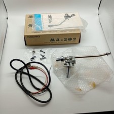 Micro Seiki MA-202 Tonearm Vintage Turntable Arm From Japan Boxed Untested As-Is
