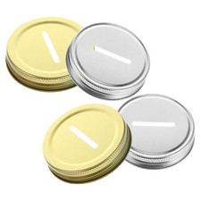 4 Pcs Couvercle De Bocal Mason Conserve Jar Couvercles Bocaux