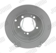 2x JURID Disque de frein Arrière pour MITSUBISHI Outlander II SUV (CWW) 262mm