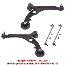 2 Querlenker für Fiat Stilo Multiwagon 192 BJ 08/2004-10/2006 Koppelstange vorn