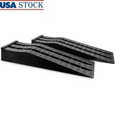 Heavy Duty Car Ramps 4.1 Inch Lift Height Non-Slip Design Oil Change SUV Truck