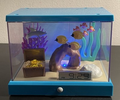 PlayMonster Sleepyhead Tropical Reef Under The Sea Animated Alarm Clock WORKING