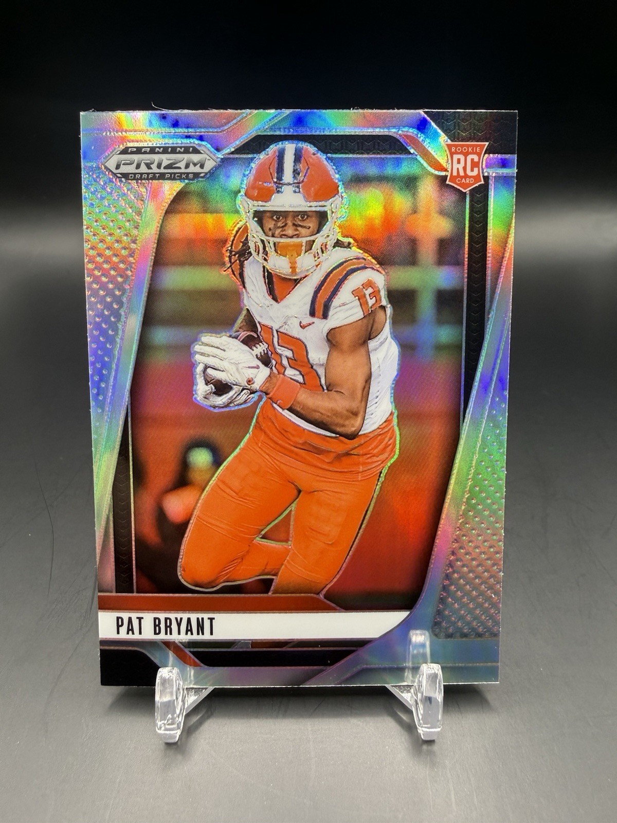 2025 Panini Prizm Draft Picks Pat Bryant Silver Rookie RC SP #35