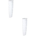 2pcs Paper Floor Lamp Shades Light Cover Protector for Home Hotel Bedside Floor