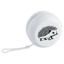 'Cute Hedgehog Side View' Retro Style Yo-Yo (YY00045639)