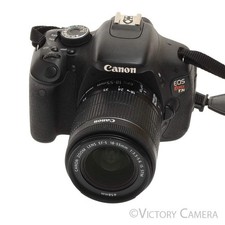 Canon EOS Rebel T3i 18.7mp Digital Camera with EF-S 18-55mm Lens EXC