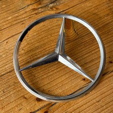 Mercedes Emblem Stern Chrom A1267580058 Heck W126 C126 W124 C124 T-Modell S124