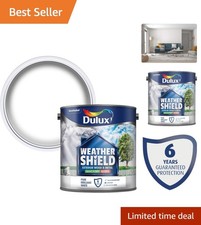 2.5 L Weather Shield Quick Dry Gloss - Waterproof Outdoor Paint for Wood & Metal